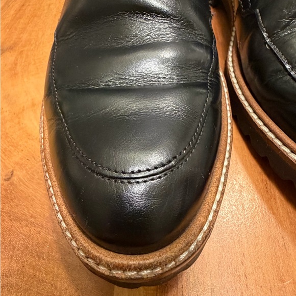 ECCO Incise Tailored Loafers - Black Leather - Picture 11 of 13